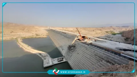 دریچه‌های خروجی سد بالارود اندیمشک از روز شنبه باز می‌شود